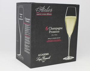 Luigi Bormioli Poháre na sekt ATELIER Champagne 270 ml, 6 ks