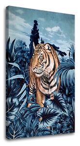 Obraz na plátne TIGER V PRÍRODE 001