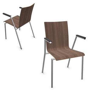 Nowy Styl rokovacia stolička Cadeira 4L Arm Front