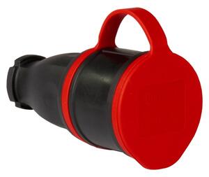 TP electric Gumová spojovacia zásuvka 1x16A IP54 3101-325-0300