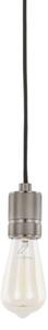 DS-M-010 MATT BLACK ITALUX Casa moderné závesné svietidlo - objímka 1X60W E27 IP20