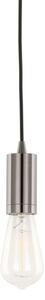 DS-M-038 SHINY BLACK ITALUX Moderna moderné závesné svietidlo - objímka 1X60W E27 IP20