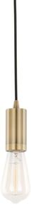 DS-M-038 ANTIQUE BRASS ITALUX Moderna moderné závesné svietidlo - objímka 1X60W E27 IP20