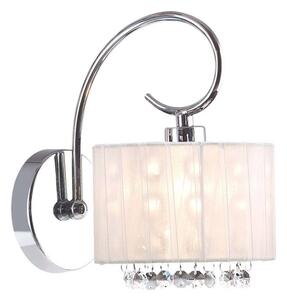 MBM1583 /1 WH ITALUX Span glamour krištáľové nástenné svietidlo 1X40W E14 IP20