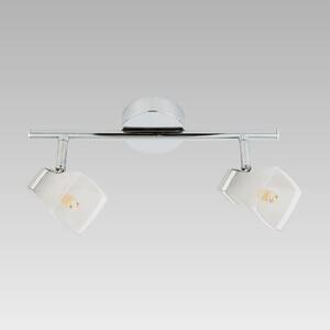 PREZENT 62601 QUADO stropné svietidlo 2xG9/4W LED,chróm,biela