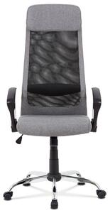Štýlová kancelárska stolička šedej farby (a-V206 čierno-šedá)