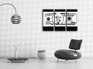 Ručne maľovaný POP Art obraz AL CAPONE 3 dielny ac