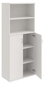 Office Pro skriňa S 5 80 04 biela 800x400x1920 mm