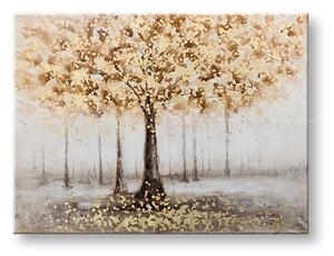 Maľovaný obraz na stenu STROM 1 dielny YOBCWFTR047 - 120x90 cm