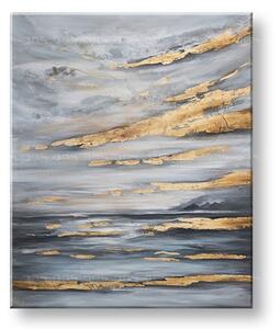 Maľovaný obraz na stenu OBLOHA 1 dielny YOBCWFAB031 - 90x110 cm