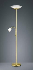TRIO reality R40063108 Gerry Stojacia lampa 2x E27 1x E14 mosadz