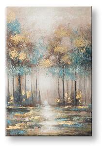 Maľovaný obraz na stenu STROMY 80x120 cm