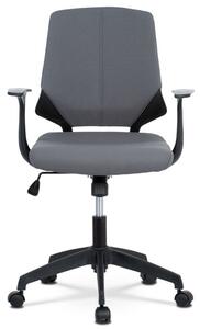 Zaujímavá kancelárska stolička sivej farby (a-R204 sivá)