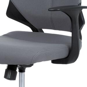 Zaujímavá kancelárska stolička sivej farby (a-R204 sivá)