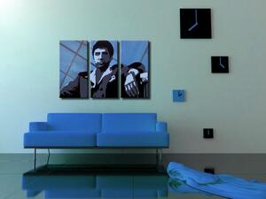 Ručne maľovaný POP Art obraz AL PACINO 3 dielny al19