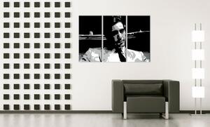 Ručne maľovaný POP Art obraz AL PACINO 3 dielny al66