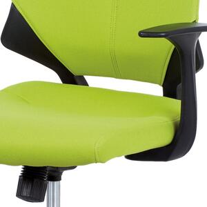 Zaujímavá kancelárska stolička zelenej farby (a-R204 zelená)