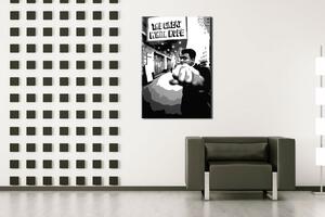 Ručne maľovaný POP Art obraz Muhamad Ali ali1