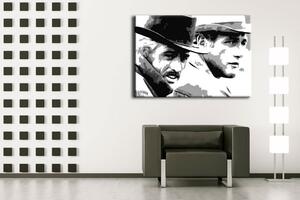 Ručne maľovaný POP Art obraz Butch Cassidy bc