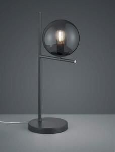 TRIO 502000142 Pure Stolová lampa 180mm E14 1X28W Antracit, dymová