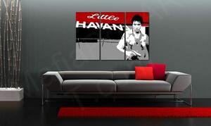 Ručne maľovaný POP Art obraz Scarface - AL PACINO 3 dielny al39