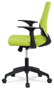 Zaujímavá kancelárska stolička zelenej farby (a-R204 zelená)
