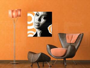 Ručne maľovaný POP Art obraz BEYONCÉ bey6