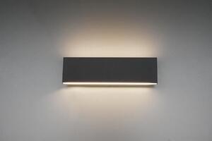 TRIO 225172942 Concha Nástenné svietidlo 280mm LED 2X6W/2x600lm 3000K Antracit, biela, Switchdimmer