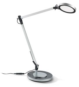 Stolová lampa Ideal lux 204895 FUTURA TL1 ALLUMINIO 1xLED 10W/600lm 4000K hliník