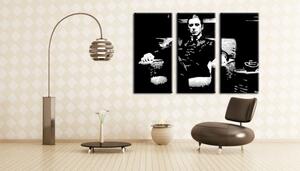 Ručne maľovaný POP Art obraz GODFATHER 3 dielny god8