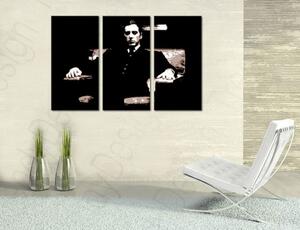 Ručne maľovaný POP Art obraz Godfather 3 dielny god10