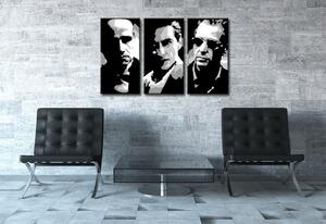 Ručne maľovaný POP Art obraz GODFATHER 3 dielny god2