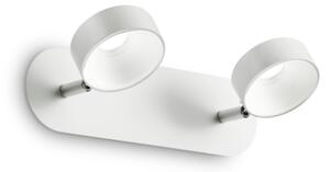 Nástenné svietidlo Ideal lux 196695 OBY AP2 2xLED 12W/810lm 3000K biela