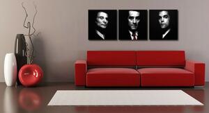 Ručne maľovaný POP Art obraz Goodfellas 3 dielny gf4