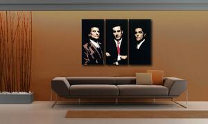 Ručne maľovaný POP Art obraz Goodfellas 3 dielny gf