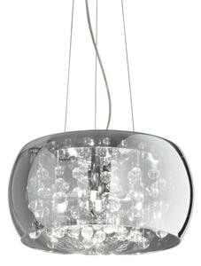 Závesné svietidlo Ideal lux 197661 AUDI-80 SP5 FUME 5xG9 40W