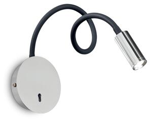Nástenné svietidlo Ideal lux 203188 FOCUS-2 AP1 CROMO 1xLED 3W/130lm 3000K chróm