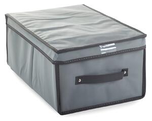 Verk 01321 Úložná krabica s odklápacím vekom 45x30x20cm šedá