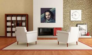 Ručne maľovaný POP Art obraz Johnny Depp jd