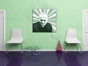 Ručne maľovaný POP Art obraz JÁN PAVOL II. jp3