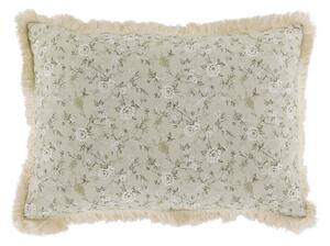 Ružová obliečka na vankúš s divokými kvetmi Aix Wild Flowers - 50*50 cm - Chic Antique