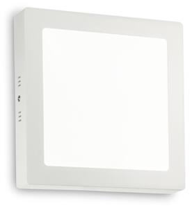 Nástenné svietidlo Ideal lux 138640 UNIVERSAL SQUARE BIANCO 1xLED 18W/1050lm 3000K biela