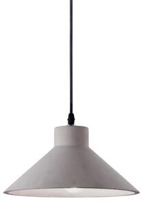 Závesné svietidlo Ideal lux 129099 OIL-6 SP1 CEMENTO 1xE27 15W čierna