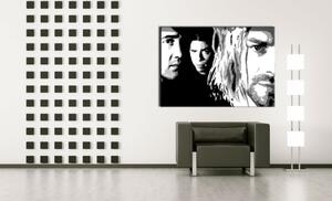 Ručne maľovaný POP Art obraz Nirvana nir