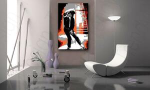 Ručne maľovaný POP Art obraz Michael Jackson mj4