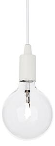 Závesné svietidlo Ideal lux 113302 EDISON SP1 BIANCO 1xE27 60W 3000K biela