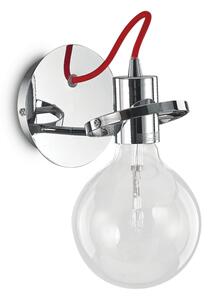 Nástenné svietidlo Ideal lux 119427 RADIO AP1 CROMO 1xE27 60W 3000K