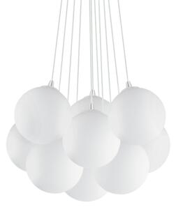 Závesné svietidlo Ideal lux 131924 MAPA BIANCO SP11 11xE14 40W biela