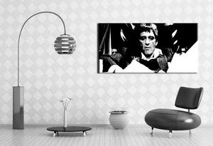 Ručne maľovaný POP Art obraz Scarface smk