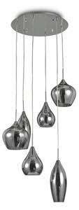 Závesné svietidlo Ideal lux 111841 SOFT SP6 FUME 6xE14 40W
